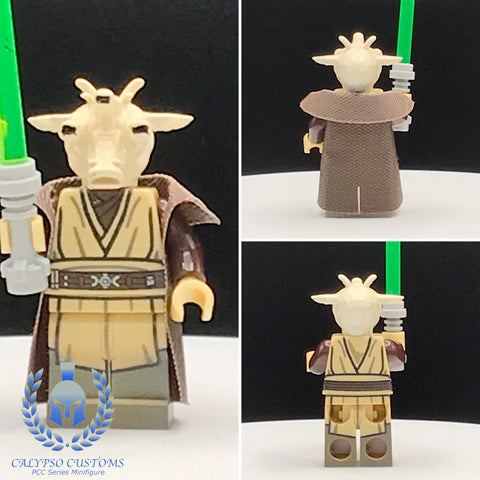 Gran Jedi Knight DX Custom Printed PCC Series Minifigure