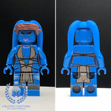 Ryloth Twi'lek Blue Custom Printed PCC Series Minifigure