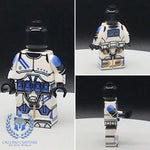 5th Fleet Jedi Armor PCC Series Minifigure Body