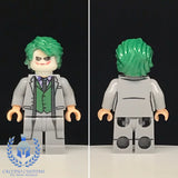 Dark Knight Joker Light Grey Custom Printed PCC Series Minifigure