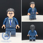 Johnny Depp Custom Printed PCC Series Minifigure