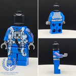 Blue Rebel Flight Suit PCC Series Minifigure Body