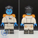 Grand Admiral Thrawn Custom Printed PCC Series Minifigure