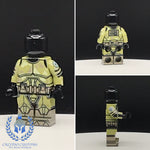 Jungle Clone Trooper Armor PCC Series Minifigure Body