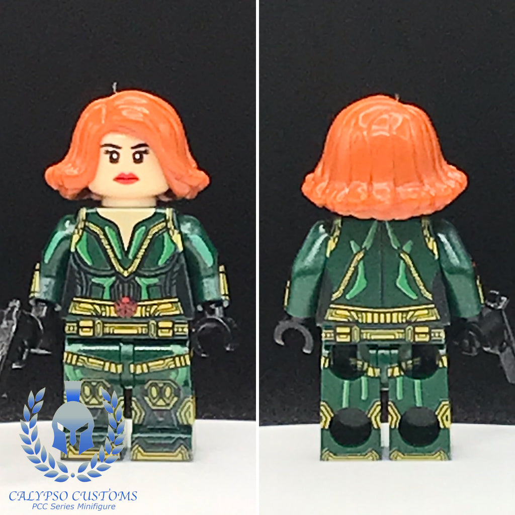 Calypso Customs Hydra Black Widow Custom Printed PCC Series Minifigure