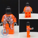 Orange Rebel Flight Suit PCC Series Minifigure Body