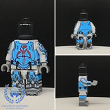 Blue Streak Mando Armor PCC Series Minifigure Body