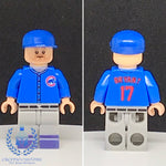 Cubs Bryant #17 Custom Printed PCC Series Minifigure