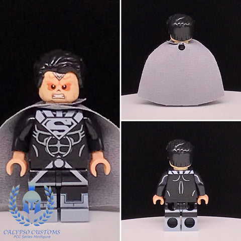 Blackest Night Superman Custom Printed PCC Series Minifigure