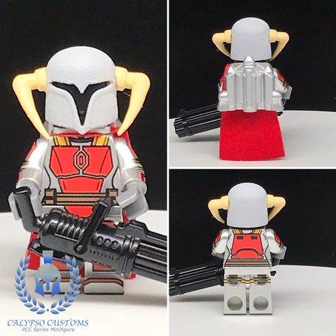 Supreme Mandalorian Huntress Custom Printed PCC Series Minifigure