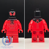 Scarlet Spiderman Custom Printed PCC Series Minifigure