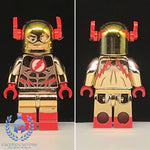 Chrome Reverse Flash Custom Printed PCC Series Minifigure