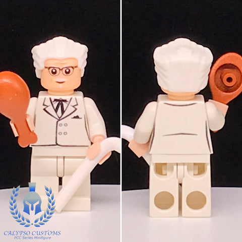 Colonel Sanders Custom Printed PCC Series Minifigure