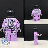 Lavender Rebel Flight Suit PCC Series Minifigure Body