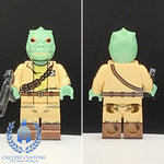 Trandoshan Rebel Trooper Custom Printed PCC Series Minifigure