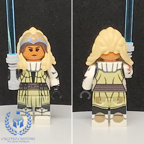 Republic Armored Adi Galia Custom Printed PCC Series Minifigure