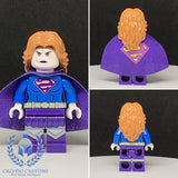 Bizarro Supergirl Custom Printed PCC Series Minifigure