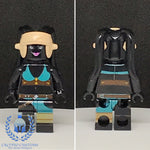 Wanted Rebel Twi'lek Black Custom Printed PCC Series Minifigure