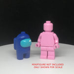 Among Us 5 Crewmate 3D Printed  Minifigures Set