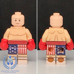 Boxer Butterbean Custom Printed PCC Series Minifigure