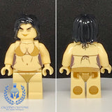 Bronze Swimsuit Model V3 Custom Printed PCC Series Minifigure
