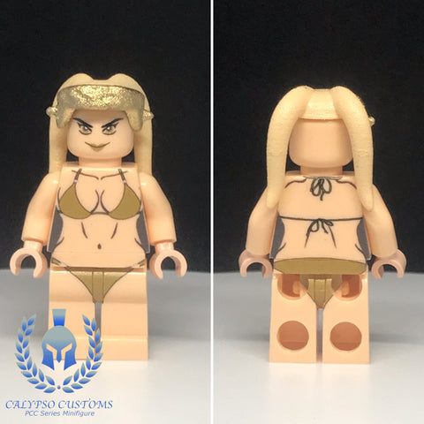 Bronze Swimsuit Twi'lek Custom Printed PCC Series Minifigure