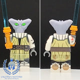 Republic Armored Arcona Jedi Custom Printed PCC Series Minifigure