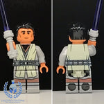 Jedi Tactician V2 Custom Printed PCC Series Minifigure