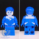 Blue Superman Custom Printed PCC Series Minifigure