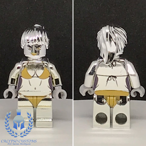 Bronze Swimsuit Model V9 Custom Printed PCC Series Minifigure