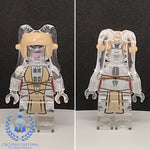 Ryloth Twi'lek Clear Custom Printed PCC Series Minifigure