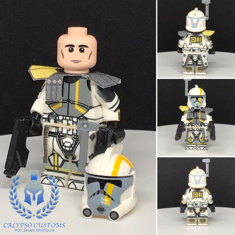 Clone Arc Commander Blitz Custom Printed PCC Series Minifigure