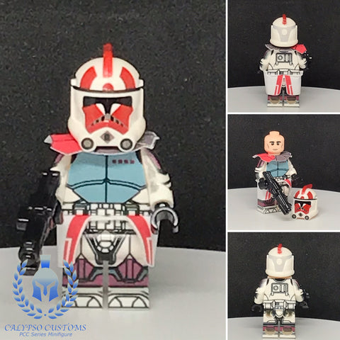 Clone ARC Commander Dredd Custom Printed PCC Series Minifigure