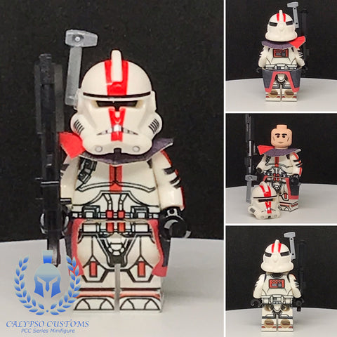 Clone Commander Deviss Custom Printed PCC series Minifigure