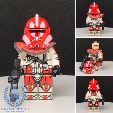 Clone Commander Ganch Custom Printed PCC series Minifigure