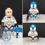 Clone Commando Zag Custom Printed PCC Series Minifigure