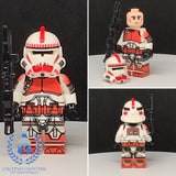 Clone Shock Trooper Custom Printed PCC Series Minifigure