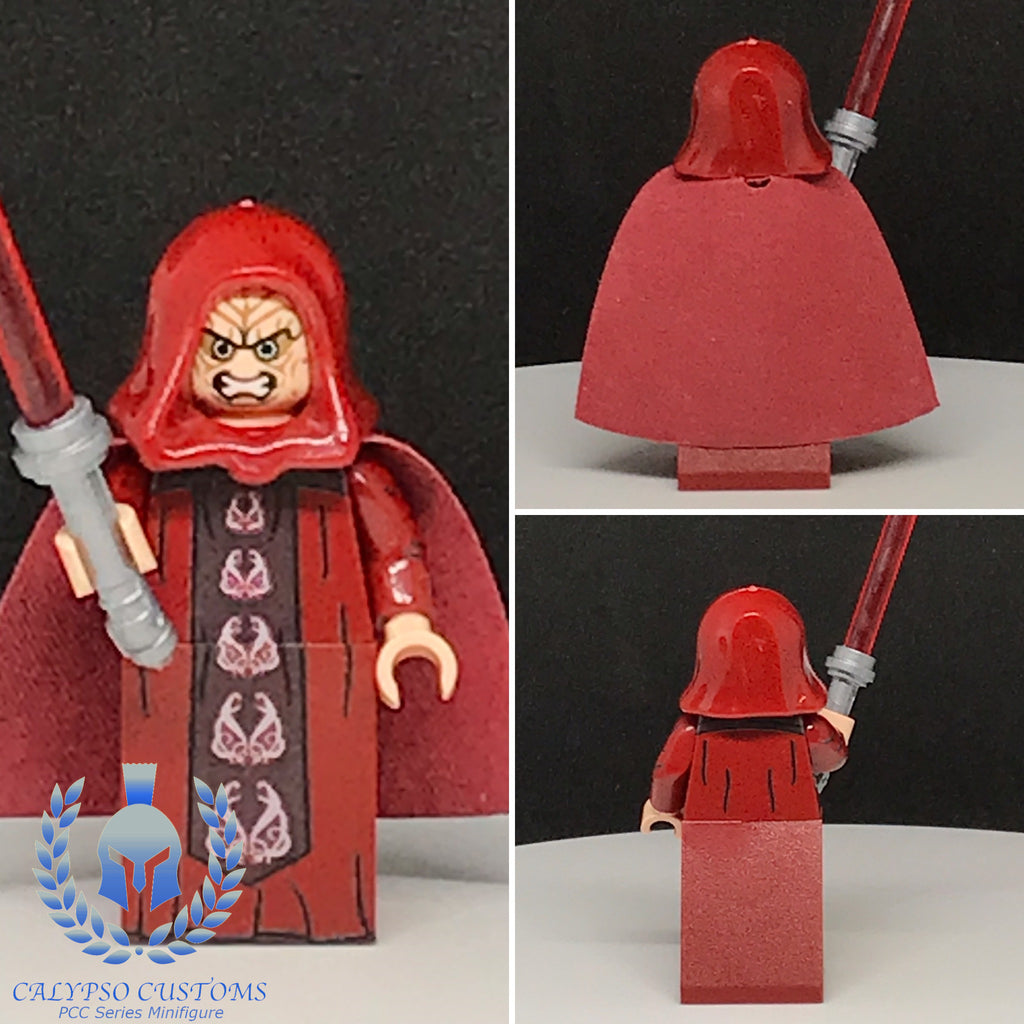 Clone Wars Emperor Palpatine Custom Printed PCC Series Minifigure