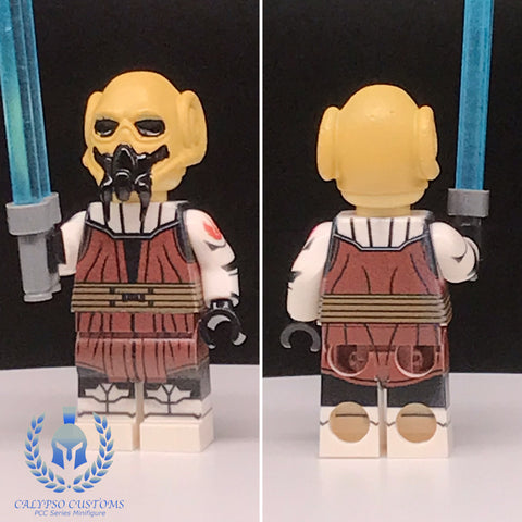 Republic Armored Plo Koon DX Custom Printed PCC Series Minifigure