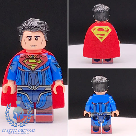 Injustice 2 Superman Custom Printed PCC Series Minifigure