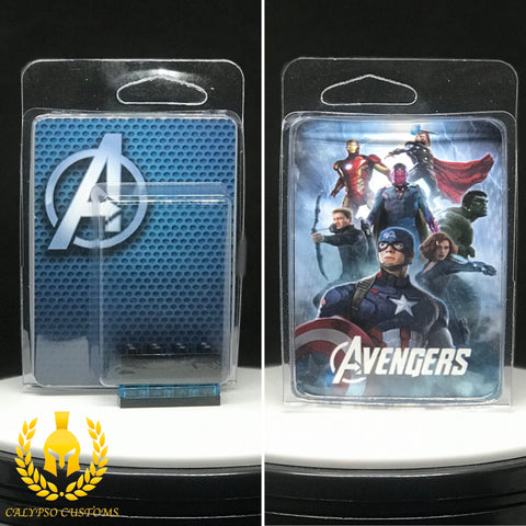 Avengers Minifigure Display Case