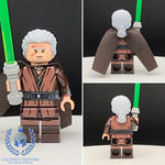 Jedi Master Rahm Kota Custom Printed PCC Series Minifigure