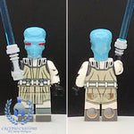 Republic Armored Duros Jedi Custom Printed PCC Series Minifigure