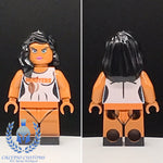 Hooters Waitress V6 Custom Printed PCC Series Minifigure