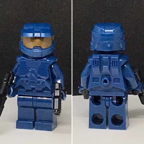 Dark Blue Mark VI PCC Spartan Minifigure