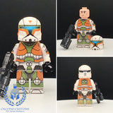 Urban Clone Commando Commander Custom Printed PCC Series Minifigure
