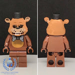 FNAF Toy Freddy Custom Printed PCC Series Minifigure