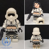 Fem Scout Trooper Custom Printed PCC Series Minifigure
