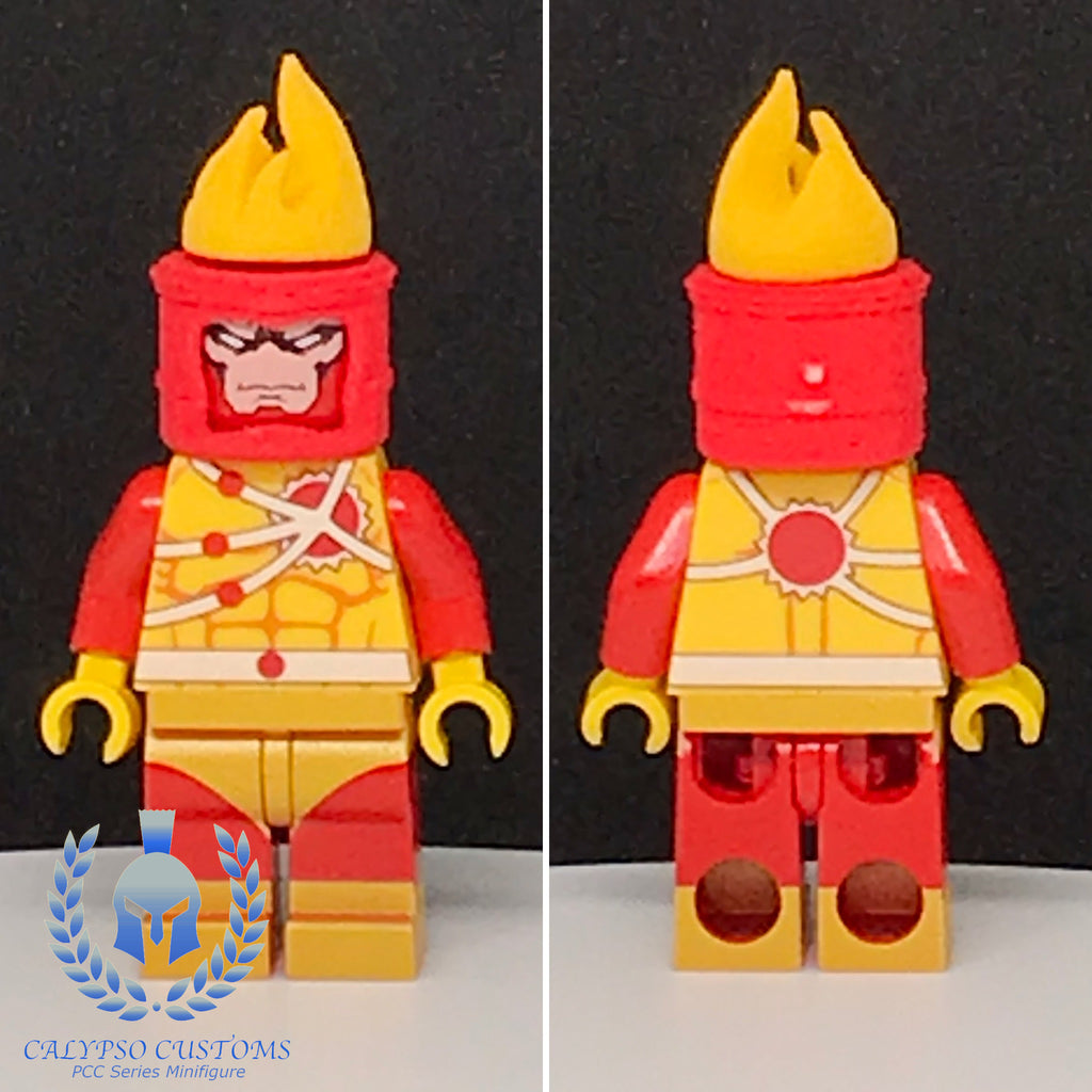 Lego best sale firestorm minifigure