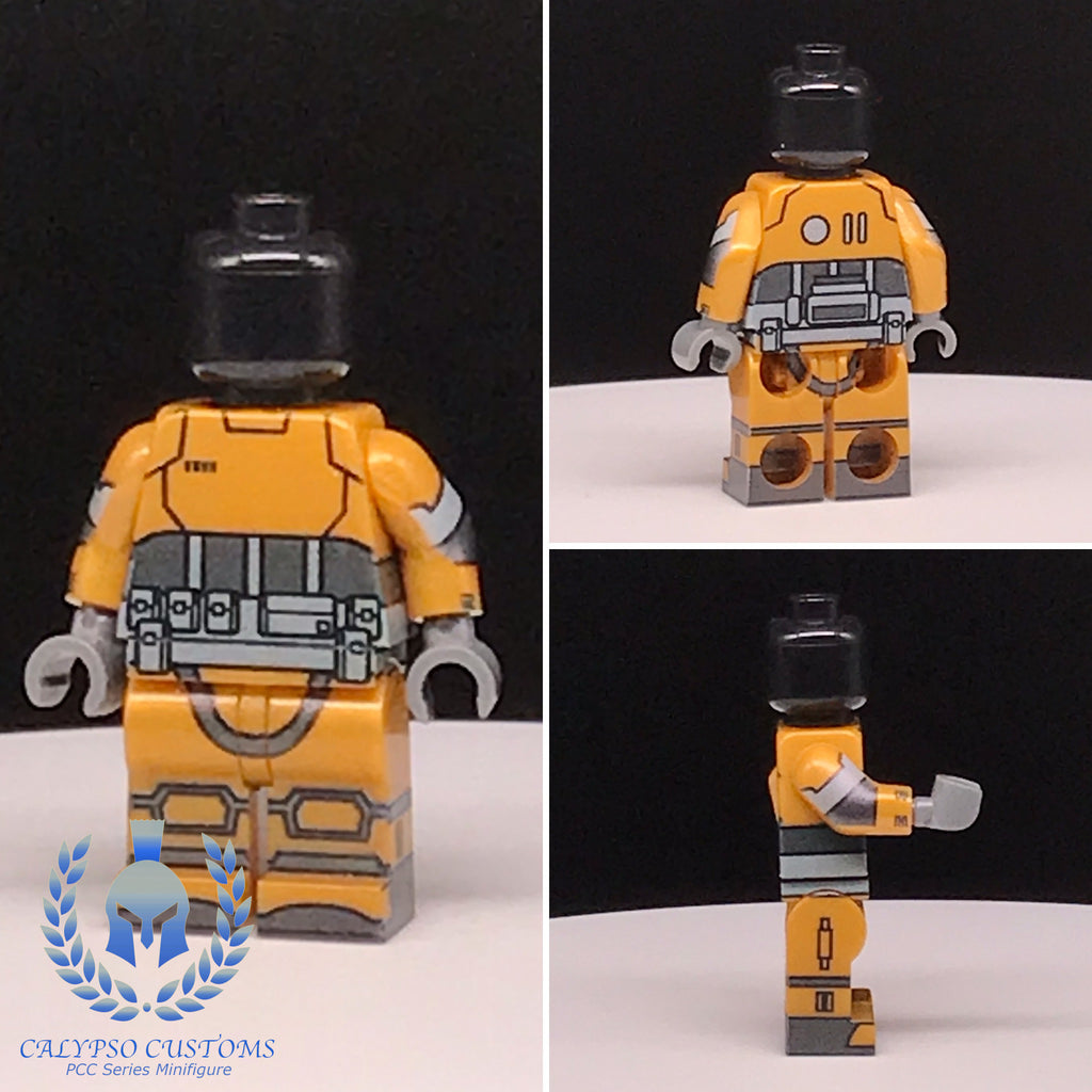 First Order Shiny Commander Calypso Customs First Order Commander PCC Series Minifigure Body